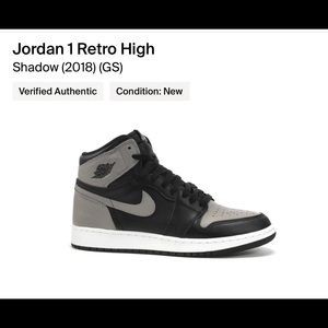 Jordan 1 Retro High Shadow